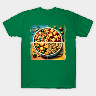 Stuffing Pop Art - Festive Meal T-Shirt